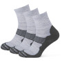 Ponožky Zulu Merino Women 3-pack sivá/čierna