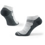 Ponožky Zulu Merino Summer M 3-pack sivá/čierna