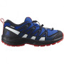 Juniorské topánky Salomon Xa Pro V8 Cs Waterproof J modrá Lapis Blue / Black / Fiery Red