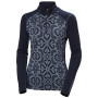 Dámske funkčné tričko Helly Hansen W Lifa Merino Midw Gra 1/2 Zip