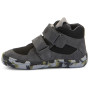 Detské celoročné barefoot topánky Froddo Barefoot Tex Fun Autumn Grey/Black