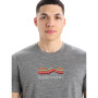 Pánske tričko Icebreaker Tech Lite II SS Tee Mountain Geology