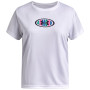 Detské funkčné tričko Under Armour Tech Armour Graphic SS White