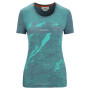 Dámske funkčné tričko Icebreaker Women Sphere II SS Tee Trail zelená Green Glory Heather