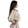 Dámska mikina Nebbia Half-Zip Leopard Sweatshirt Primal