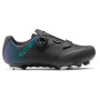 Dámske cyklistické tretry Northwave Origin Plus 2 Wmn černá/tyrkysová Black/Iridescent