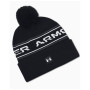 Pánska zimná čiapka Under Armour Halftime Pom Beanie čierna