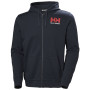 Pánska mikina Helly Hansen HH Logo Fz Hoodie tmavomodrá 597 Navy