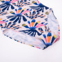Detské plavky AquaWave Salava Jr - Summer Beige Flower Print