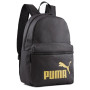 Batoh Puma Phase Backpack čierna/zlatá Black golden logo