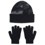 Čiapka Under Armour B Beanie/Glove Combo Black