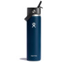 Termofľaša Hydro Flask Wide Flex Straw Cap 24 oz tmavě modrá