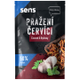 Jedlé červy Sens Korenení červíky - Cesnak & Bylinky