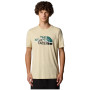Pánske tričko The North Face M S/S Mountain Line Tee