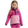 Detská mikina Didriksons Monte Kids Half Bu 6 Cactus Pink