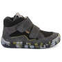 Detské celoročné barefoot topánky Froddo Barefoot Tex Fun Autumn Grey/Black
