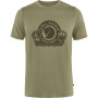 Pánske funkčné tričko Fjällräven Abisko Wool Classic SS M zelená Light Olive