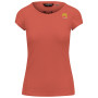 Dámske tričko Karpos Loma W Jersey červená Hot Coral/Vintage Indigo/Cloud