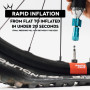 Pumpička Peaty´s Holeshot Co2 Pumpa + Bombičky 2 Ks - Mtb