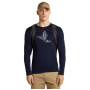 Pánske funkčné tričko Icebreaker Men Merino 200 Oasis LS Crewe SkiingYeti