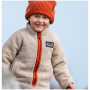 Detská mikina Didriksons Gibbs Kids Fullzip 2 Beach Beige/Rust