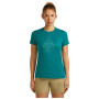 Dámske tričko Icebreaker Women Merino 150 Tech Lite SS Tee Hike Path