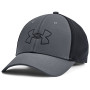 Šiltovka Under Armour Iso-chill Driver Mesh Adj šedá Pitch Gray / / Black