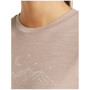 Dámske tričko Icebreaker Women Merino 150 Tech Lite SS Tee Sparkling Stars