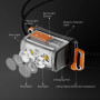 Čelovka Flextail TINY Helio 600Z