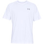 Pánske tričko Under Armour Tech SS Tee 2.0 biela White / / Overcast Gray