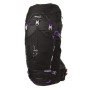 Batoh Bergans Rondane 46L čierna/fialová Black/Purple