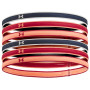 Čelenka Under Armour Mini Headbands sivá Downpour Gray / Chakra / Gray Mist