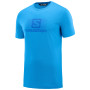 Pánske triko Salomon Blend Logo SS Tee M-blithe