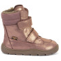 Detské zimné topánky Froddo Barefoot Zeru Tex Winter Pink/Gold