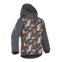 Detská softshellová bunda Unuo Softshell Basic Fleece Vzor
