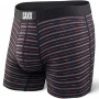 Boxerky Saxx Vibe Boxer Brief čierna/červená BlackGradientStripe
