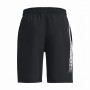 Detské kraťasy Under Armour Woven Graphic Shorts-BLK