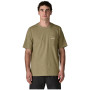 Pánske tričko Patagonia Men's Boardshort Logo Pocket Responsibili-Tee