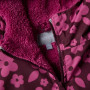 Detský nepremokavý kabát Regatta Junior Waterproof Changing Robe Pro Pink