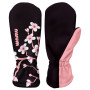 Detské softshellové rukavice WAMU Pink ružová DARK PURPLE
