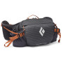 Ľadvinka Black Diamond Pursuit Waist Pack 6 L čierna/hnedá Carbon-Moab Brown