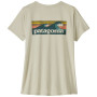 Dámske tričko Patagonia Women's Capilene Cool Daily Shirt - Boardshort Logo