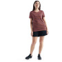 Dámske tričko Icebreaker Women Wave SS Tee Stripe