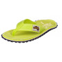 Dámské žabky Gumbies Islander Flip Flop Lime Turtle