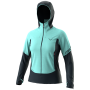 Dámska vetrovka Dynafit Traverse Alpha Hooded Jkt W čierna/modrá