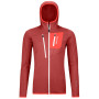 Dámska minika Ortovox Fleece Grid Hoody W Blush