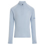 Detské funkčné tričko Icebreaker K 260 Tech LS Half Zip svetlomodrá Zinc Blue
