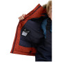 Detská zimná bunda Didriksons Bjärven Kids Parka 5 Rust