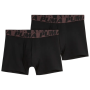 Pánske boxerky Puma Striped Elastic Boxers 2P black