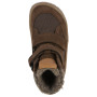 Detské zimné topánky Froddo Barefoot Tex Winter Dark Brown